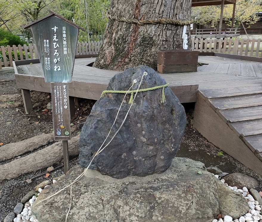 平野神社　すえひろがね