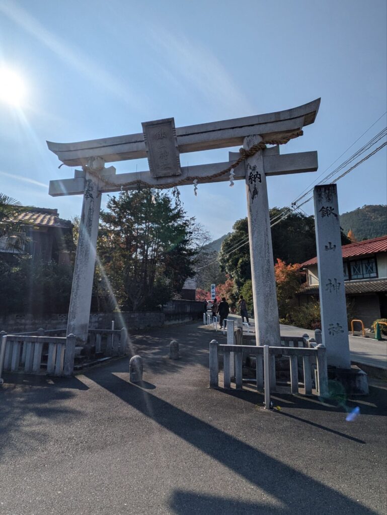 京都 穴場 紅葉スポット　鍬山神社