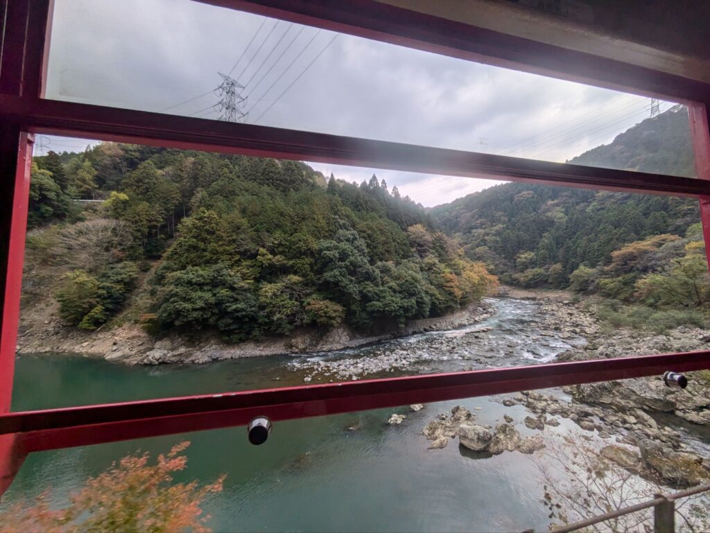 トロッコ亀岡駅から嵐山までトロッコ列車で移動してみました！